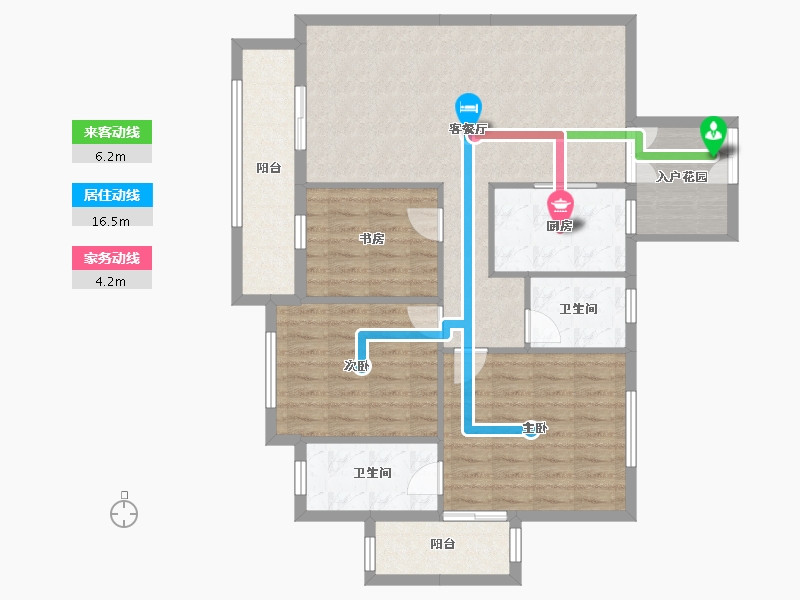 广西壮族自治区-来宾市-天辰广场-103.86-户型库-动静线