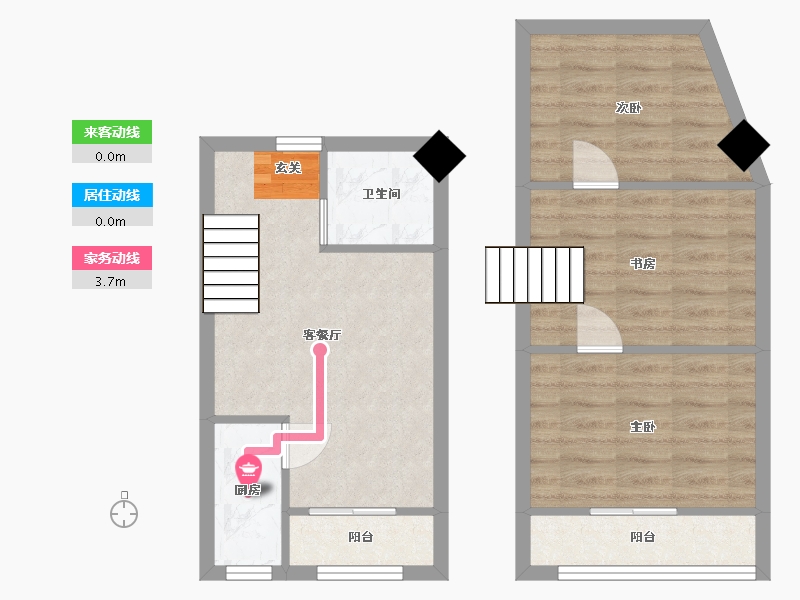 湖北省-武汉市-四新中央生活区-60.32-户型库-动静线