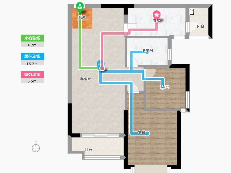 湖北省-武汉市-武汉恒大文化旅游城-67.06-户型库-动静线