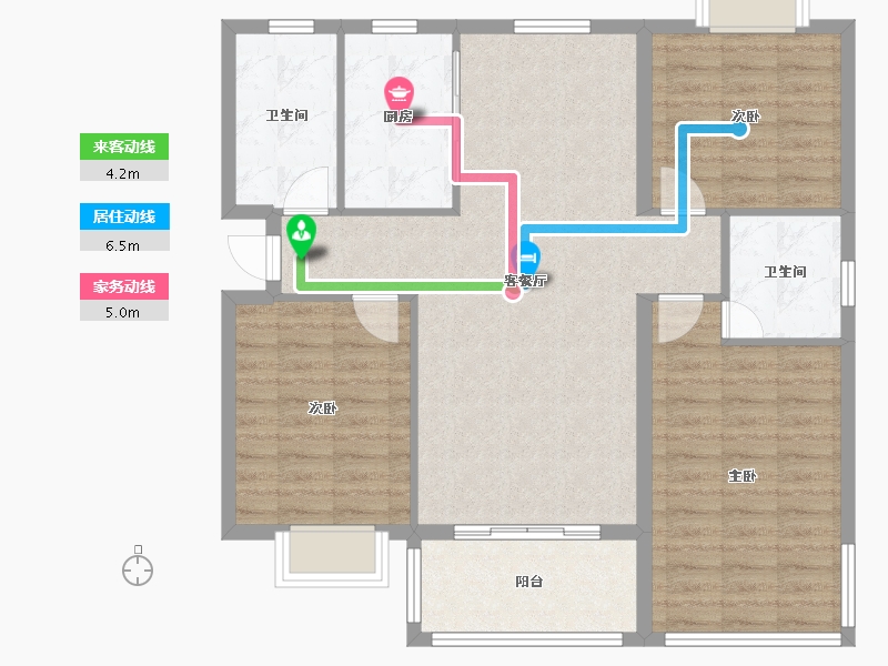 湖北省-孝感市-中仁-99.31-户型库-动静线