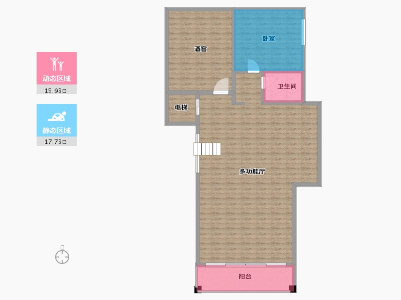 海南省-三亚市-中国铁建・龙沐湾一号-129.85-户型库-动静分区