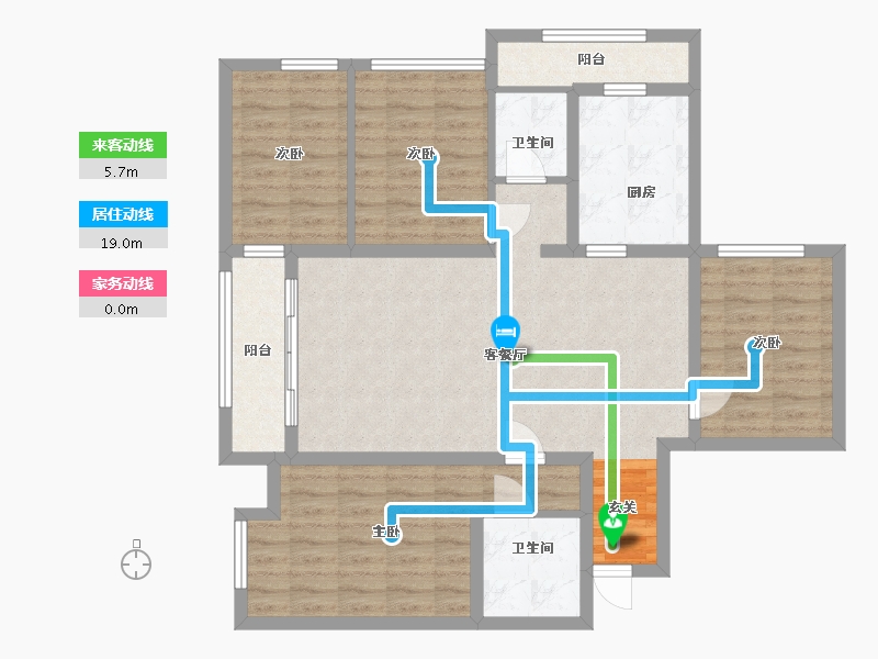 四川省-巴中市-壹品-99.25-户型库-动静线