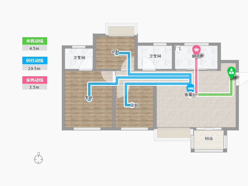 福建省-厦门市-融创·大同府-92.81-户型库-动静线