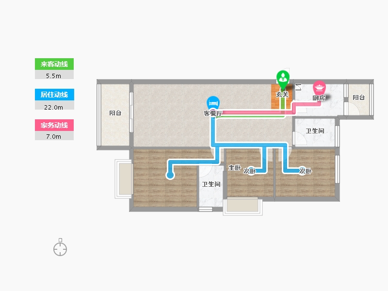 河南省-漯河市-荣昌大道东方-89.38-户型库-动静线