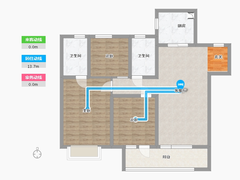 山东省-青岛市-海尔产城创衡山学府-92.50-户型库-动静线