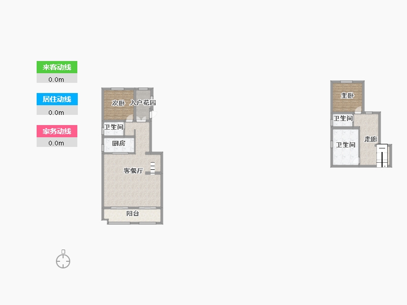 陕西省-西安市-福星惠誉美术城・云玺-131.35-户型库-动静线