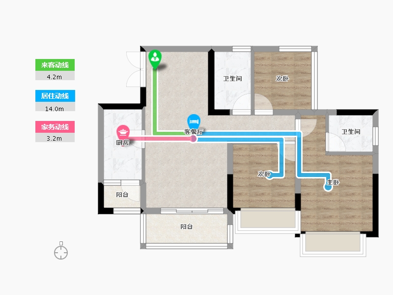 四川省-内江市-传话广场-69.03-户型库-动静线