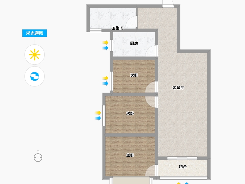 甘肃省-平凉市-新河湾-92.01-户型库-采光通风