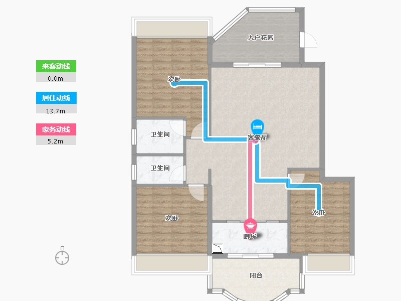 广东省-汕头市-经纬源家园-113.41-户型库-动静线