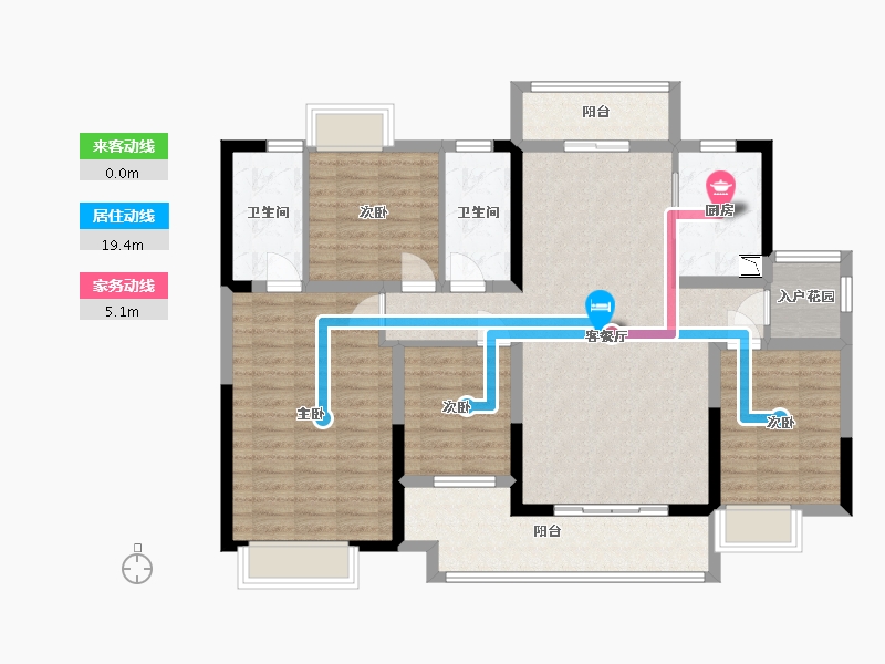 广东省-佛山市-新城�Z城-116.18-户型库-动静线