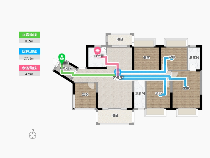 广西壮族自治区-贵港市-碧桂园交投・中央上城-116.29-户型库-动静线