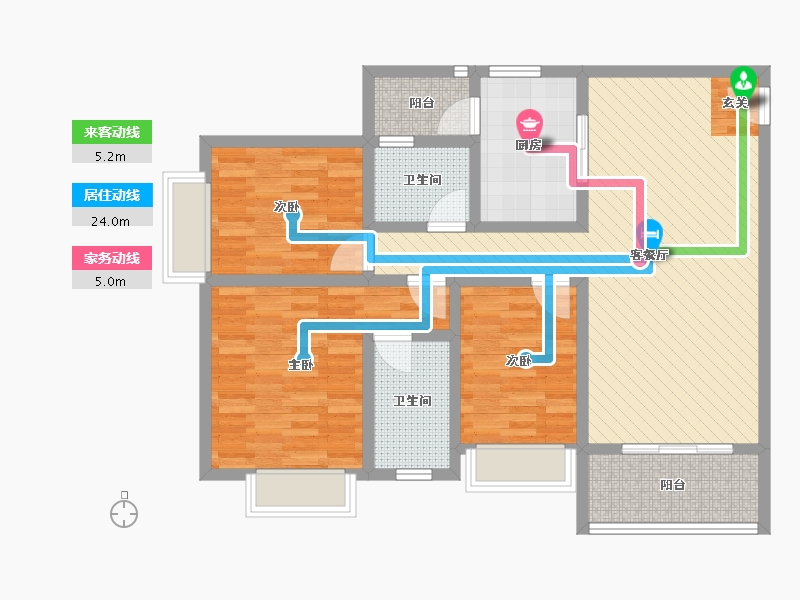 四川省-南充市-五洲星-96.00-户型库-动静线