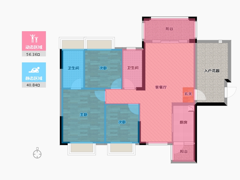 广东省-河源市-泰和江畔城市主场-97.81-户型库-动静分区