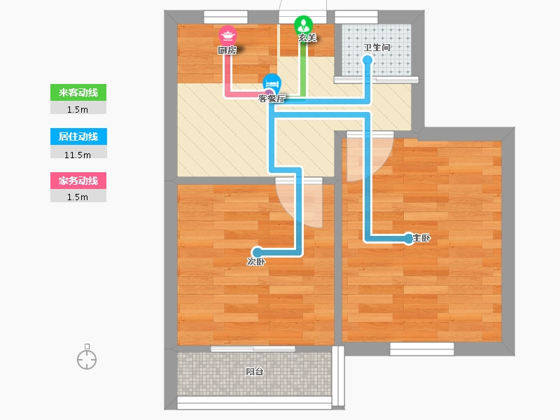 上海-上海市-上南八村-31.79-户型库-动静线