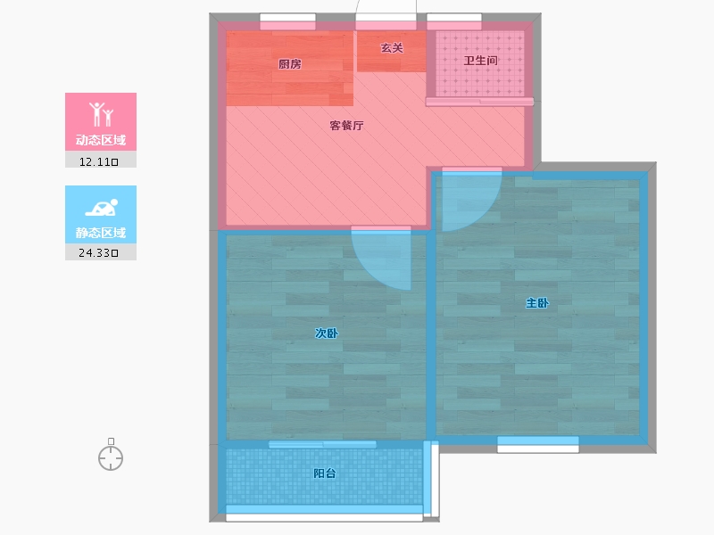 上海-上海市-上南八村-31.79-户型库-动静分区