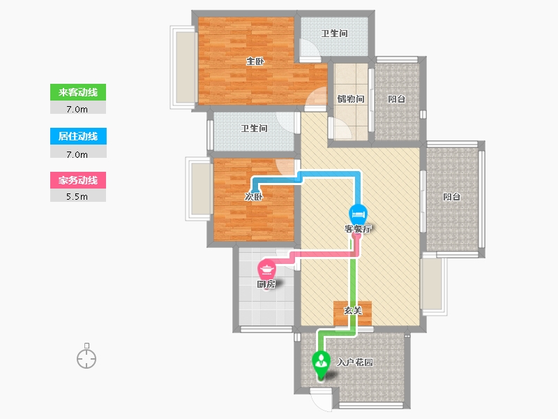 贵州省-安顺市-东紫门-103.22-户型库-动静线