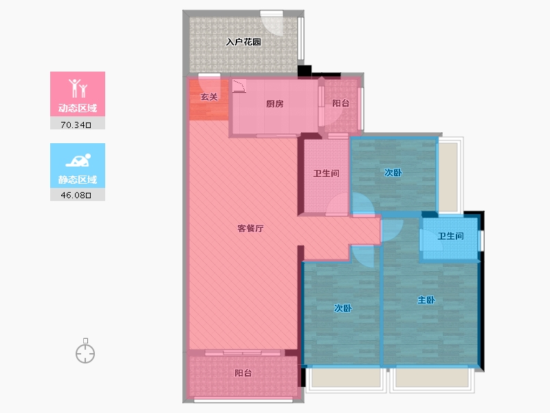 广东省-阳江市-阳春国鼎中央公园-112.47-户型库-动静分区