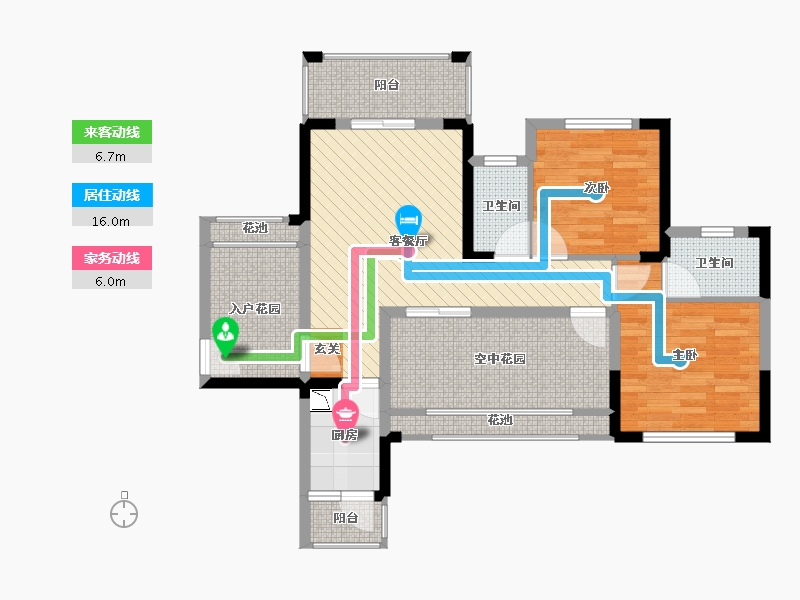 广东省-惠州市-凯南莱弗城-81.94-户型库-动静线