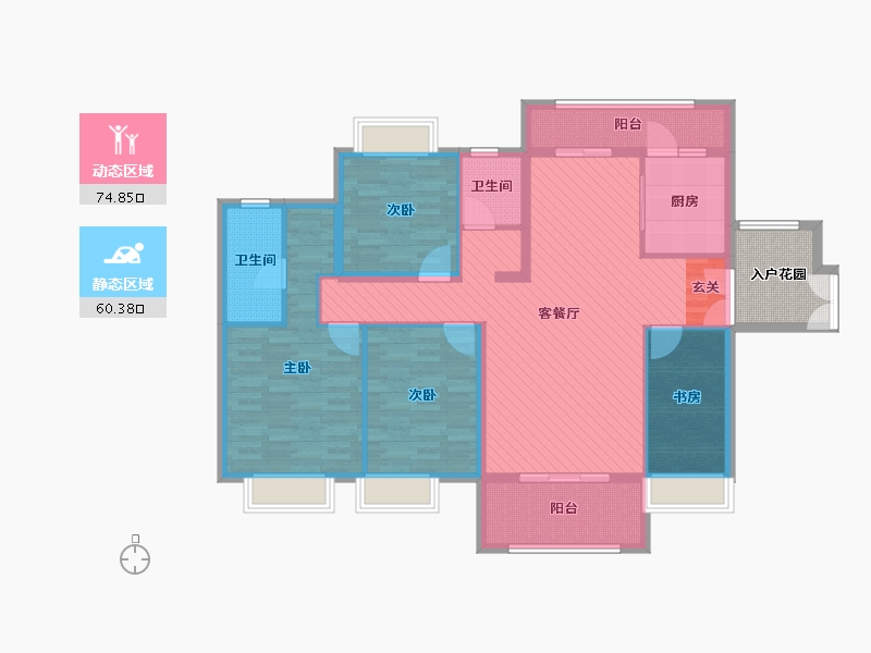 广东省-中山市-茂辉工业区-125.93-户型库-动静分区