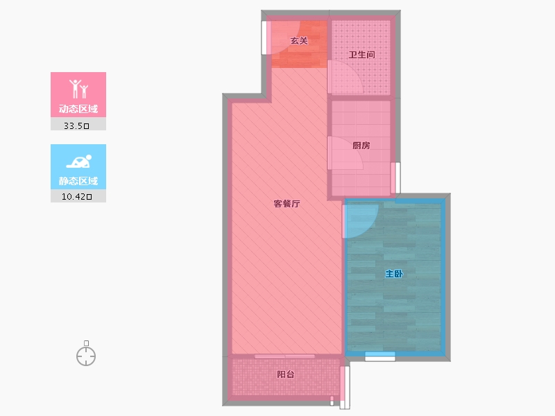 北京-北京市-新景家园-38.59-户型库-动静分区