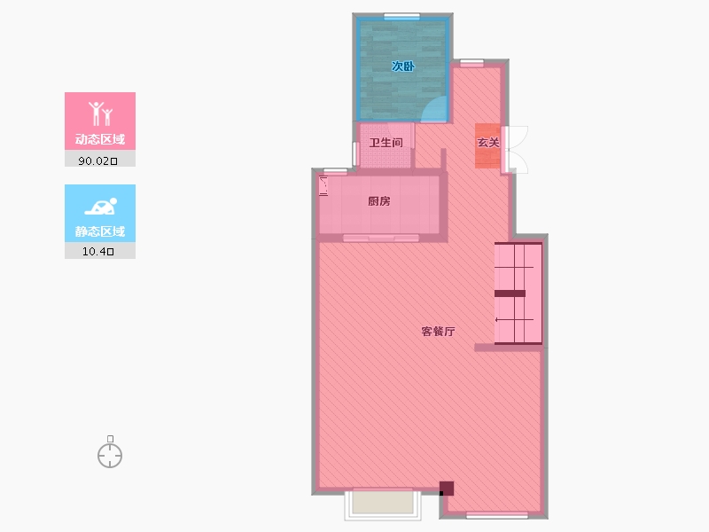 黑龙江省-哈尔滨市-半岛首府-91.08-户型库-动静分区