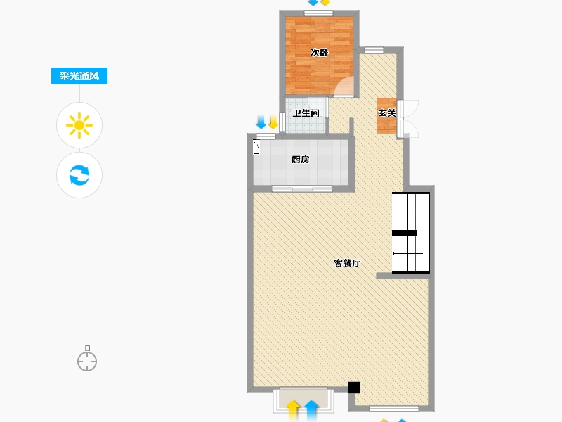 黑龙江省-哈尔滨市-半岛首府-91.08-户型库-采光通风