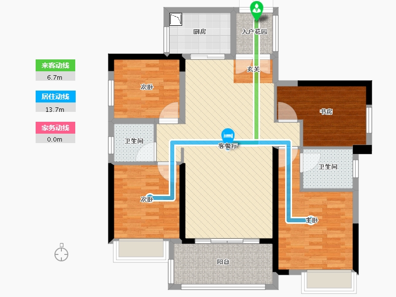 江西省-赣州市-正源时代-99.87-户型库-动静线