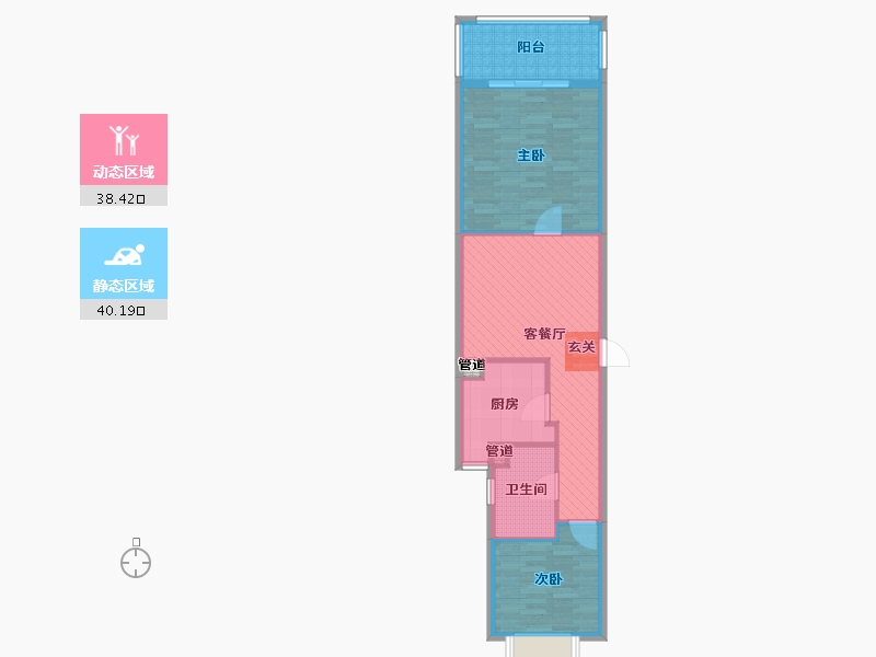 上海-上海市-中福花苑-二期-70.00-户型库-动静分区