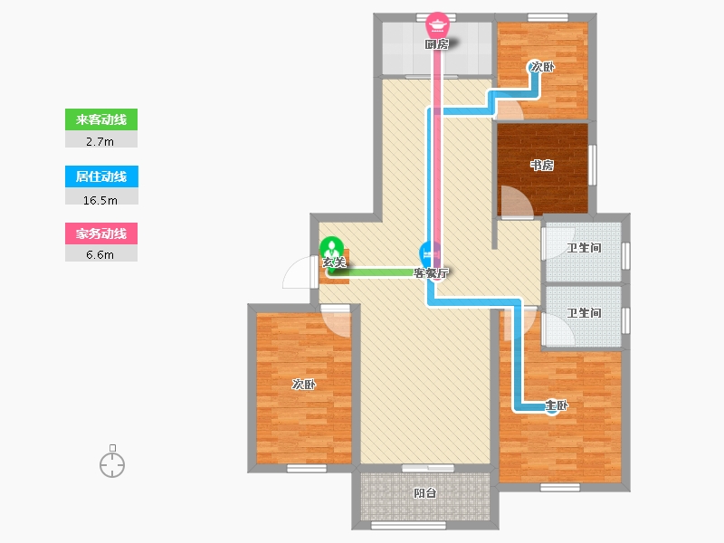 山东省-临沂市-华泉尚城-108.00-户型库-动静线