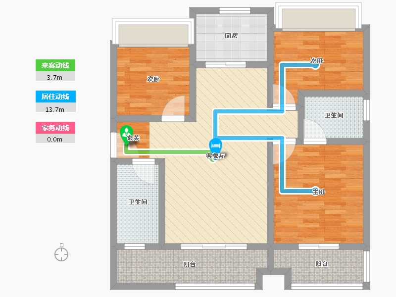 陕西省-西安市-九境城-77.91-户型库-动静线