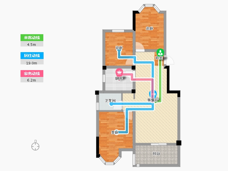 安徽省-阜阳市-界首市国祯-83.33-户型库-动静线