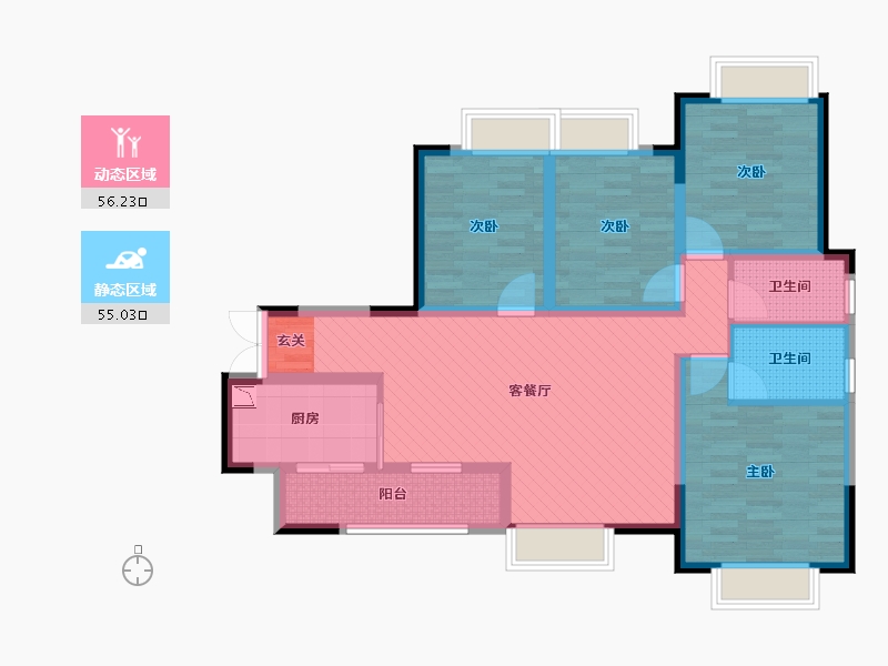 四川省-成都市-人居盛和林语-97.02-户型库-动静分区