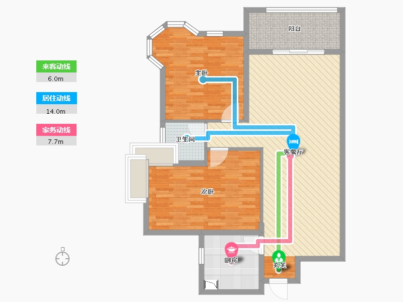 江西省-吉安市-穗华-91.96-户型库-动静线