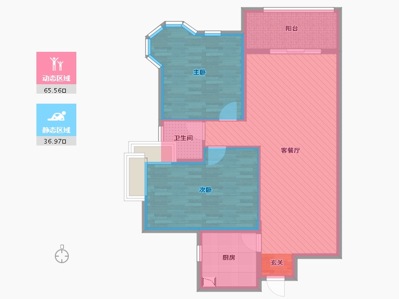 江西省-吉安市-穗华-91.96-户型库-动静分区