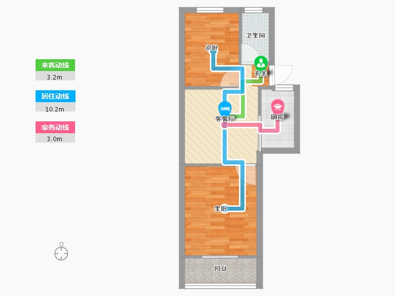 上海-上海市-政立路580弄小区-39.23-户型库-动静线