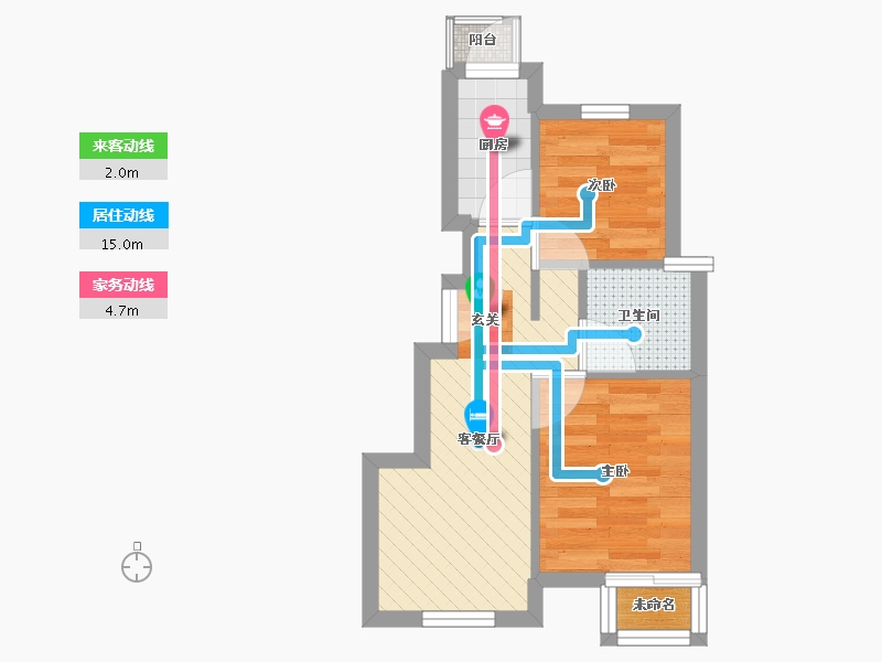 上海-上海市-菊泉新城-31.08-户型库-动静线