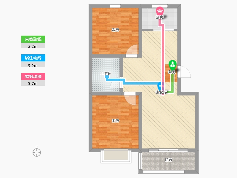 山东省-滨州市-华银.忆江南-72.12-户型库-动静线