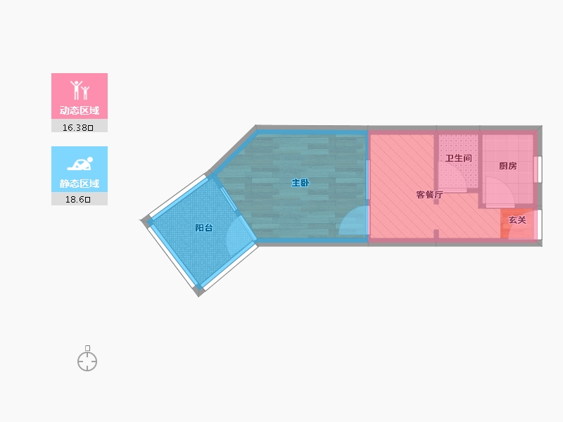 北京-北京市-磨房南里-30.11-户型库-动静分区