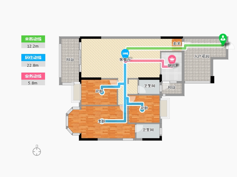 广东省-惠州市-富华新城-138.17-户型库-动静线