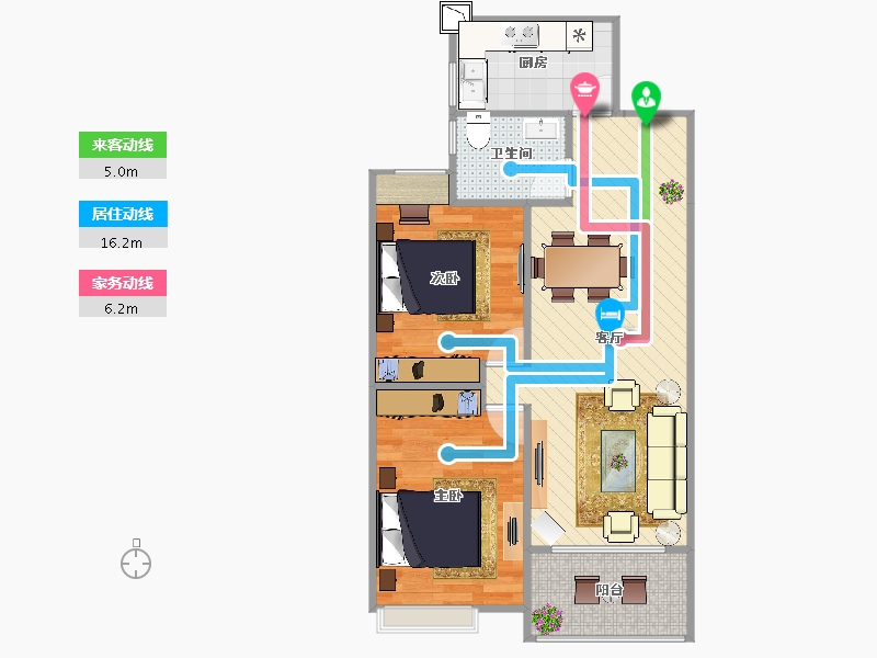 广西壮族自治区-柳州市-柳州-65.61-户型库-动静线