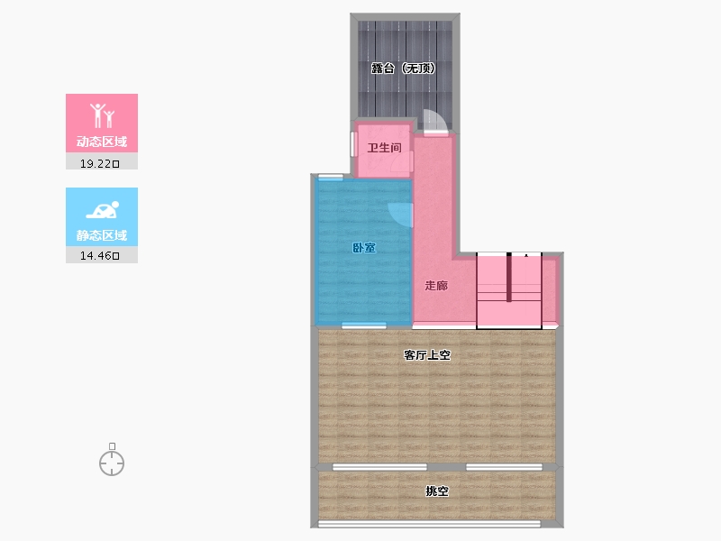 陕西省-西安市-万科・悦湾-83.44-户型库-动静分区