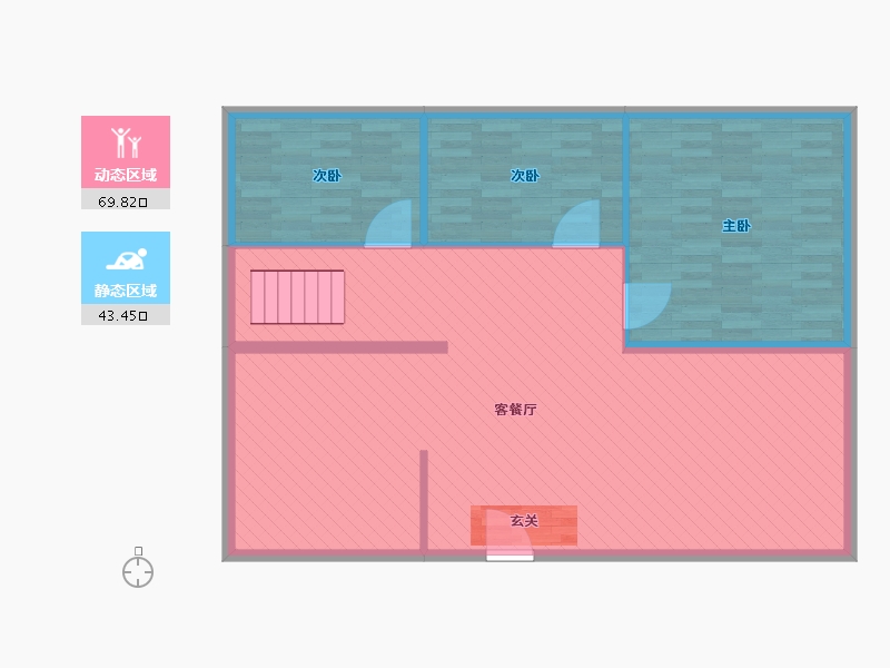 河南省-焦作市-自建房-104.00-户型库-动静分区