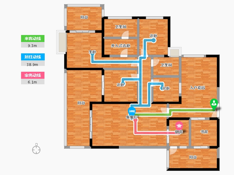 四川省-达州市-宏义・江湾城-203.79-户型库-动静线