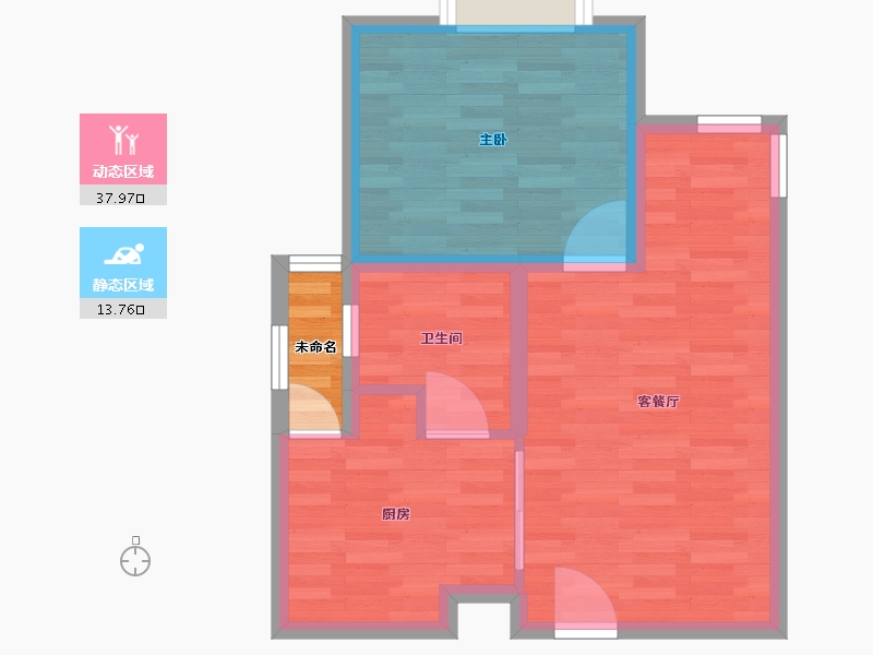 上海-上海市-丰景湾名邸-48.00-户型库-动静分区