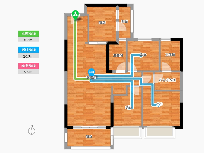 浙江省-绍兴市-新昌-86.29-户型库-动静线