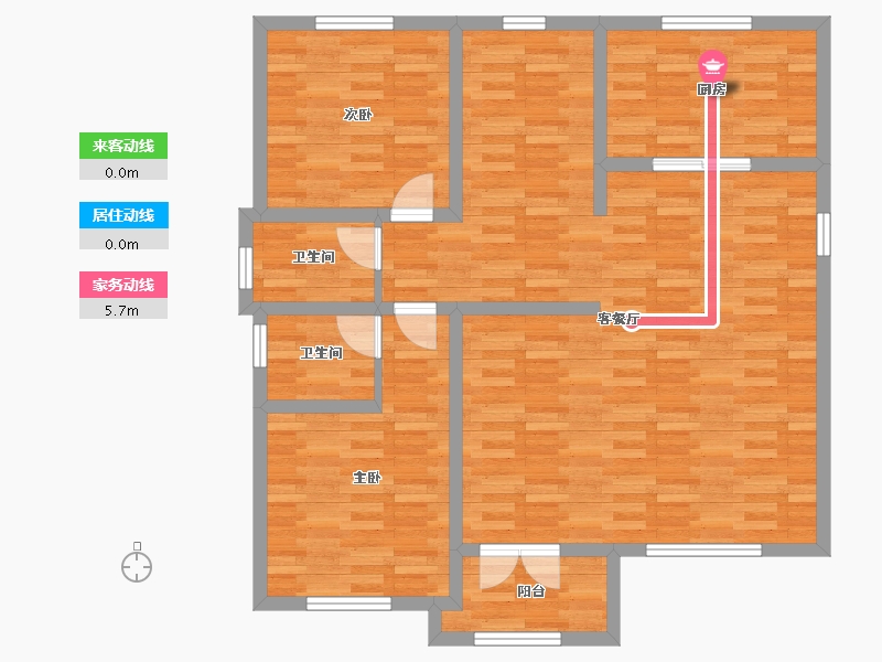 湖南省-邵阳市-农村老家-101.13-户型库-动静线