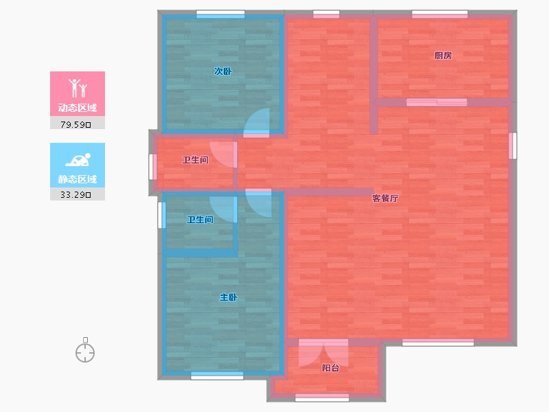 湖南省-邵阳市-农村老家-101.13-户型库-动静分区