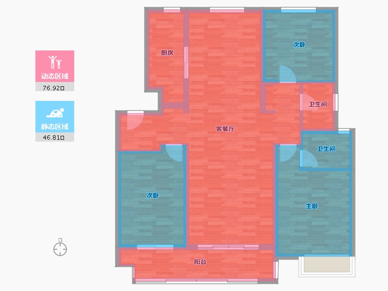 江西省-宜春市-华地公元-109.99-户型库-动静分区