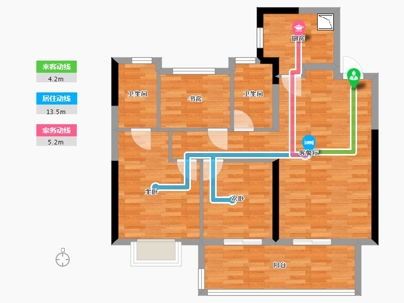 福建省-南平市-建发玺院-78.06-户型库-动静线