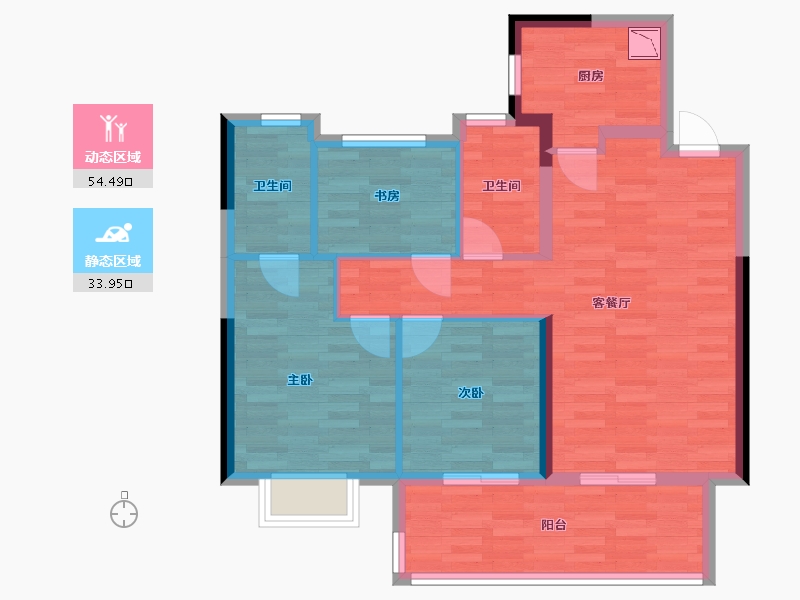 福建省-南平市-建发玺院-78.06-户型库-动静分区